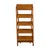 Brown Art Deco Period French Oak Rolling Library Wooden Steps, Circa 1940 For Sale - Image 8 of 9