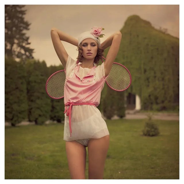 Dasha & Mari, Tennis, Limited Edition, 2019 For Sale - Image 4 of 4