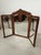 Antique Walnut Triptych Mirror For Sale - Image 3 of 15