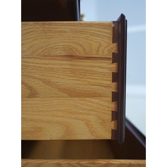 1980s Kittinger 4 Drawer Mahogany Richmond Hill Bachelor Chest For Sale - Image 5 of 16