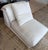 Textile Montauk "Jill" Modular Sofa in Cream Off-White Velvet With Chaise, Chair and Ottoman For Sale - Image 7 of 13