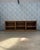 A vintage 1950s workbench, this large open oak cabinet impresses with its clean lines and beautiful blond hue. Both...