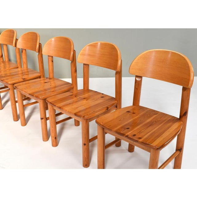 Pinewood Dining Chairs by Rainer Daumiller for Effezeta / Hirtshals, 1970, Set of 6 For Sale - Image 11 of 18