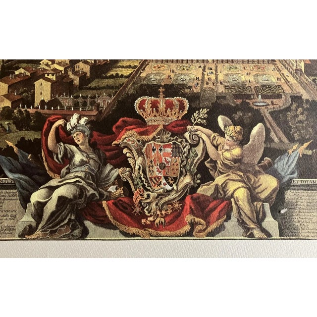 Brown Architectural Print, Classical View of Rome For Sale - Image 8 of 10