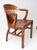 Antique Bankers Chairs Set of 4 For Sale - Image 6 of 12
