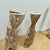 Coastal Pair of 1980s Hand-Carved Pine Fish Sculptural Bases or Console Supports, 28.5 For Sale - Image 3 of 9
