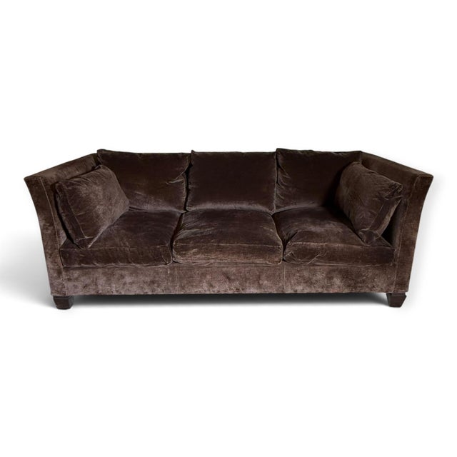 The Dupre sofa from Dessin Fournir. With clean lines and an elegant silhouette, perfect for any formal or casual space....