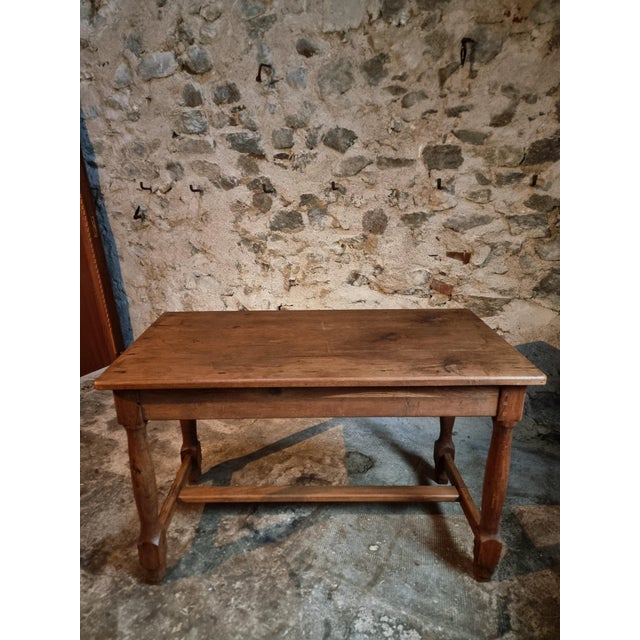 Antique French Farmhouse Table in Oak, 1780s For Sale - Image 17 of 18