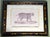 John-Richard Framed Nature Prints of a Tiger & Wildcat Pair Faux Tortoiseshell Wood 16x12.5 For Sale In Philadelphia - Image 6 of 15