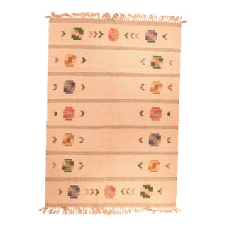 Vintage Swedish Rug 5'7'' x 7'11' For Sale