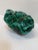 Design Plus Gallery presents a Malachite Stone Specimen. The solid freeform of bulls eye Malachite likely from The...
