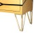 Paper Colored Laminate Dresser with 3 Drawers, 1980s For Sale - Image 7 of 8
