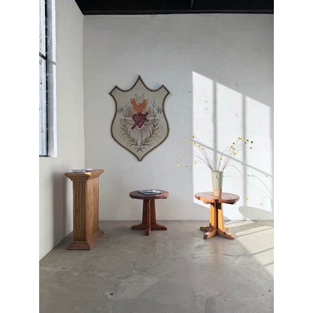 Wood Side Tables from Mountain Furniture, 1950s, Set of 2 For Sale - Image 7 of 18