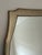 Hollywood Regency Baker Furniture Oversized Silver Leaf Wall Mirror For Sale - Image 3 of 4