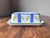1990s 1990s Caleca Leaf Pattern Made in Italy Butter Dish With Lid For Sale - Image 5 of 11