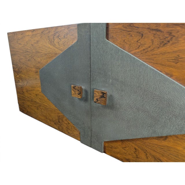 Vintage Mobile Bar in Teak, 1960s, Set of 4 For Sale - Image 17 of 18