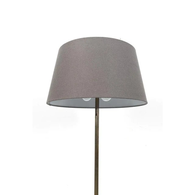 Vintage Brass Floor Lamp For Sale - Image 5 of 9