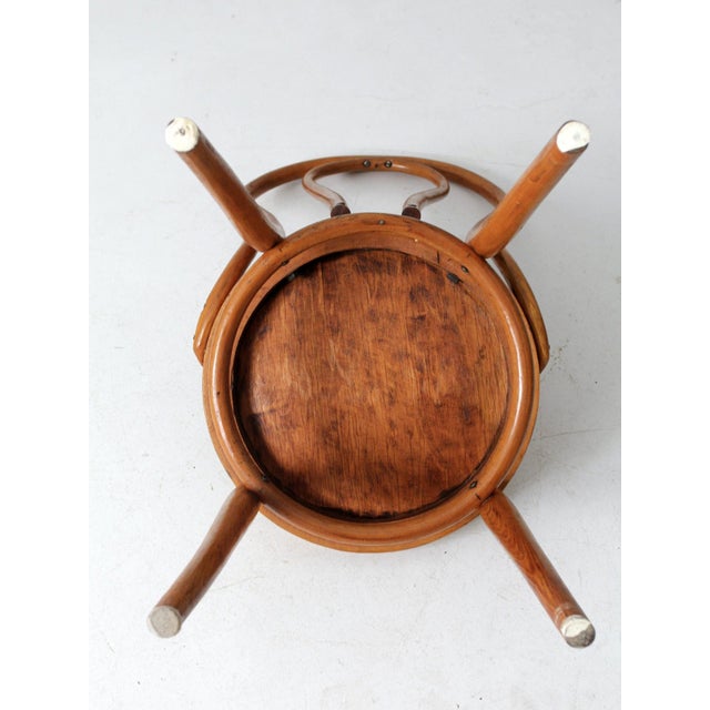 Antique Bentwood Cafe Chair For Sale - Image 12 of 12