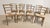 A set of 8 wooden chairs with rattan seats, gemla fabrikers ab gemla diö, first half of the 20th century. these chairs...