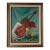 1960's Mid-Century G. Koloff Violin & Rose Still Life Painting – Framed For Sale