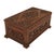 Late 19th Century Carved Oak Box with Foliate Decoration, English 1880. Handcrafted from solid oak, this box is...