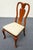 Universal Furniture Universal Furniture Cherry Traditional Queen Anne Style Dining Side Chair For Sale - Image 4 of 10