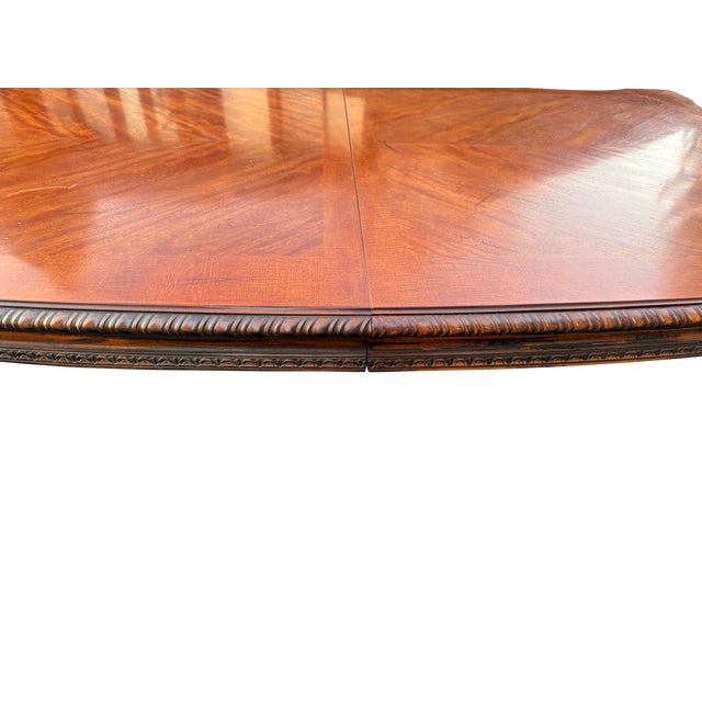 Hickory White Hampton Collection Extension Dining Table For Sale - Image 11 of 18