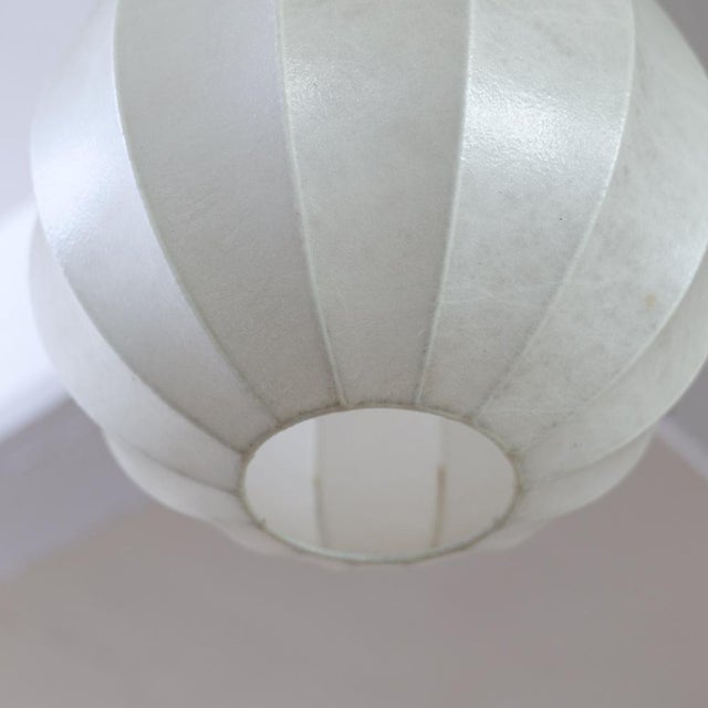 Plastic Cocoon Lamp attributed to Goldkant, 1970s For Sale - Image 7 of 8