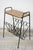 Wrought Iron and Wood Side End Table, 1950s For Sale - Image 9 of 10