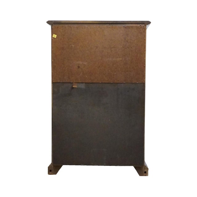 Stanley Furniture Solid Walnut Italian Provincial 40" Door Chest For Sale - Image 13 of 15