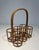 Circa 1950 Rattan Bottle Holder, French Work For Sale - Image 10 of 12
