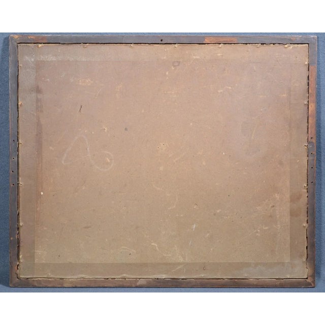 French School of the 20th Century “The Mountaineers’ Picnic” For Sale - Image 10 of 10