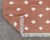 Casa Cosima Handmade Cotton Vegetable Dyed Reversible Leaf Pattern Area Rug, Tan and White - 9'x12' For Sale - Image 4 of 11