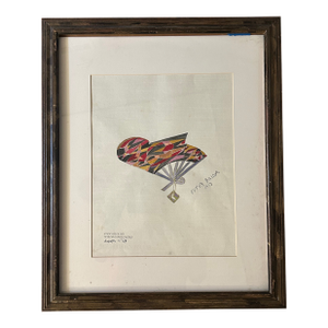 1910s Gouache Drawing by Future Balla (Giacomo Balla)