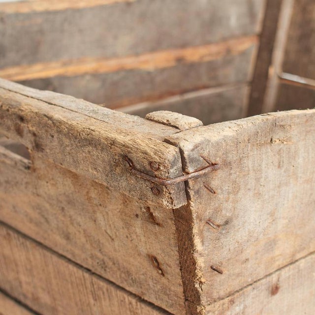 1950s French Wooden Champagne Harvest Crate, 1950s For Sale - Image 5 of 9