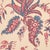 Contemporary SAMPLE - Schumacher Apolline Botanical Wallpaper In Rouge & Bleuâ Â For Sale - Image 3 of 4