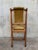 Early 20th Century Set of 4 Carved Dining Room Chairs in Louis XIII Style with Velvet Seat and Back For Sale - Image 4 of 18