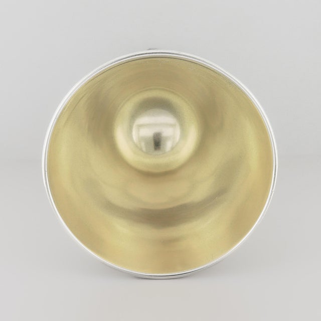 Antique j.e. Caldwell Sterling Silver Cup Hunting Fox Head Stirrup Cup For Sale - Image 12 of 14