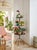 Coffee Vintage 3-Tier Dark Bronze Metal Plant Stand & Tiered Display Tower For Sale - Image 8 of 12