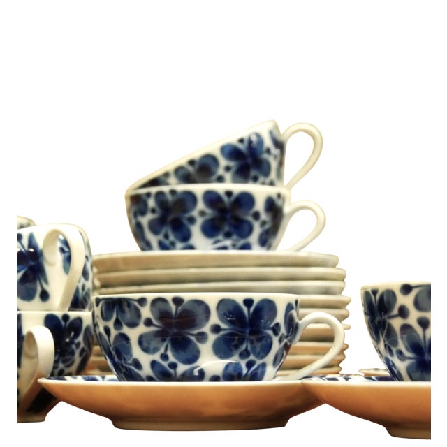 Mon Amie Coffee Cup with Saucer by Marianne Westman for Rörstrand, 1960s, Set of 2 For Sale - Image 6 of 8