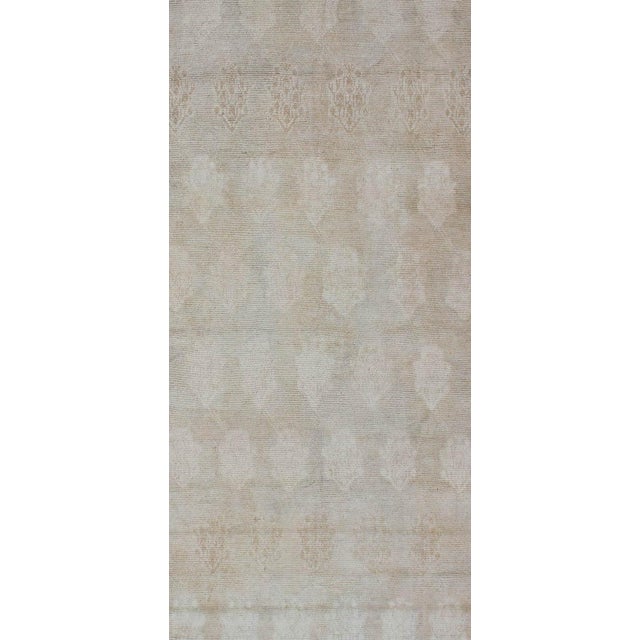 Mid-Century Modern Midcentury Rug From Turkey With Modern Tulu Design 3'4 X 7'1 For Sale - Image 3 of 9