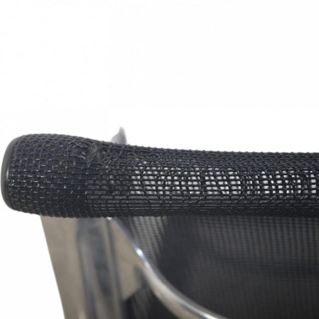 EA108 Chair in Black Mesh by Charles Eames, 2000s For Sale - Image 10 of 14