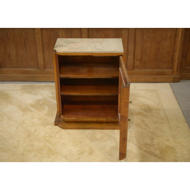 Brown Art Deco Wardrobe by Roger Bal, 1940s For Sale - Image 8 of 11