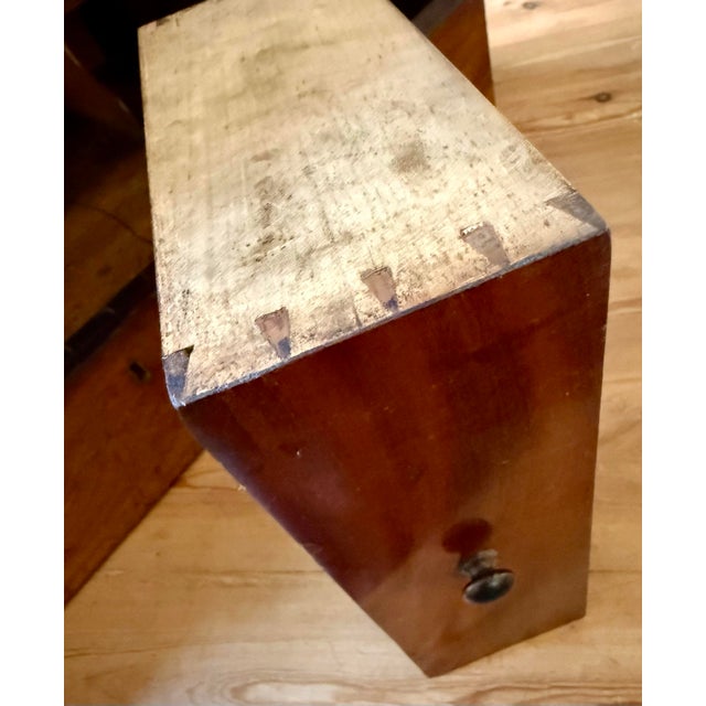 Early 19th Century Antique Early 19th Century English Georgian Mahogany Shopkeeper’s Writing Slope Desk For Sale - Image 5 of 12