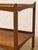 Vintage Mid-Century Modern Two-Tier Wood Bar Cart For Sale - Image 4 of 12