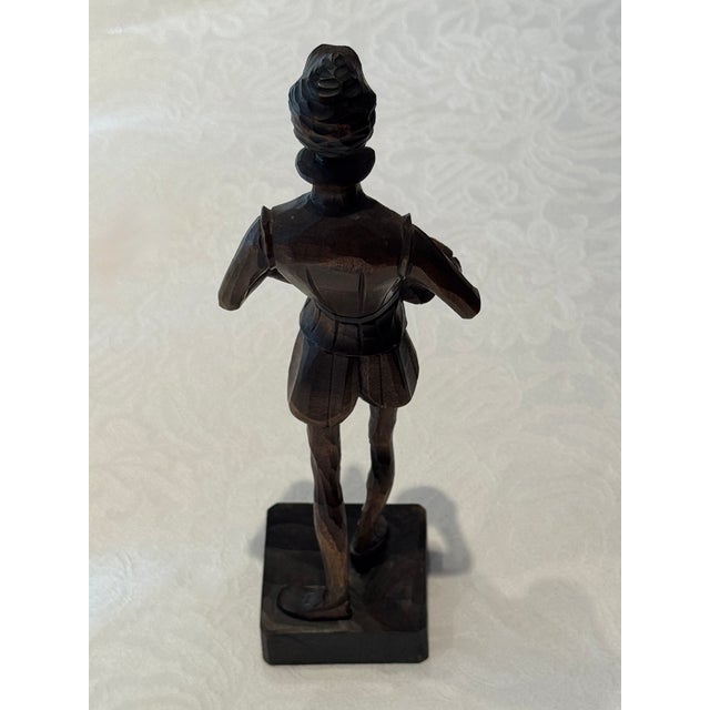 Realism 1960s Ouro Artesania Don Quixote Wood Figure For Sale - Image 3 of 11