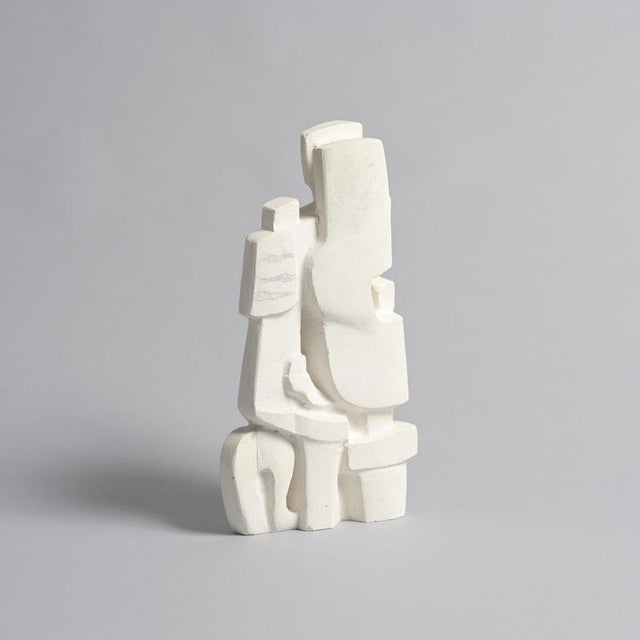 Jan Keustermans, Abstract Sculpture, Plaster For Sale - Image 9 of 18