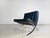 Black Barcelona Chair by Mies Van Der Rohe for Knoll International For Sale - Image 8 of 16