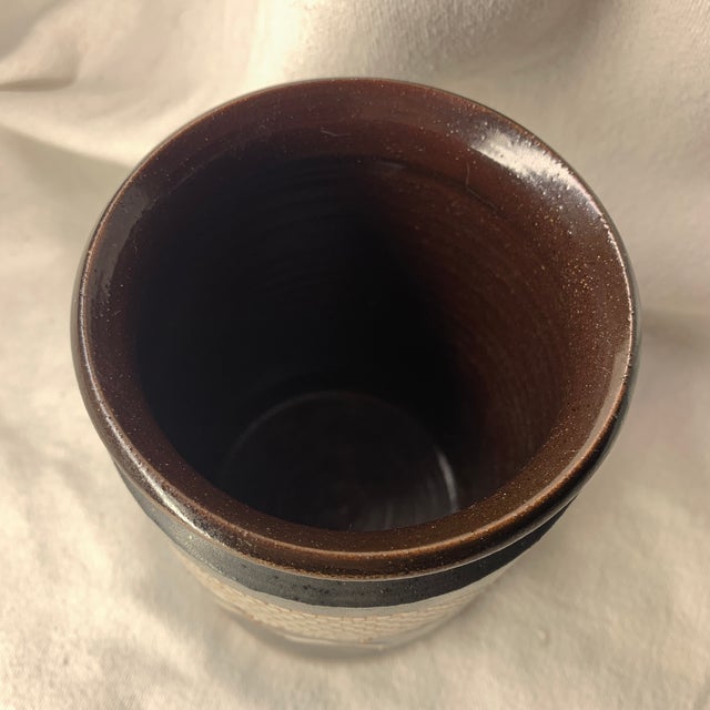 Rustic Vintage Studio Art Pottery Circa 1977 For Sale - Image 3 of 5