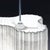 Contemporary Stripes A6 Decorative Hanging Lamp in Afyon White Marble by Bufalini Marmi For Sale - Image 3 of 13